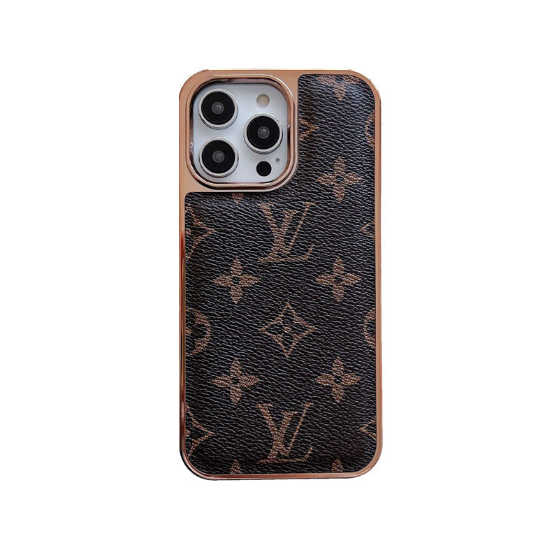 LV Monogram iPhone Case | Refined Small Print Luxury Design