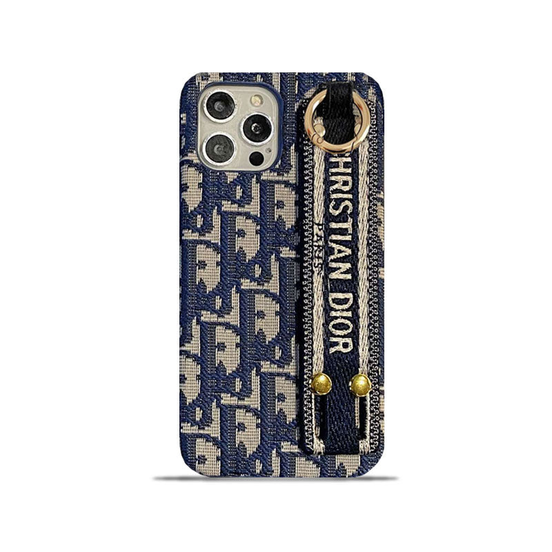 Dior CD iPhone Case – Blue