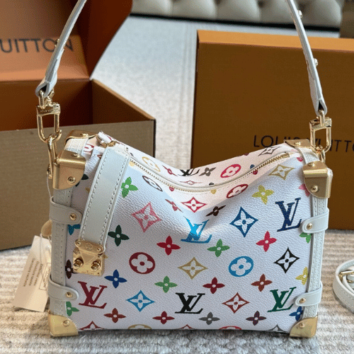Louis Vuitton X Takashi Murakami Side Trunk Mm Multicolor 9.3 Inches M14046