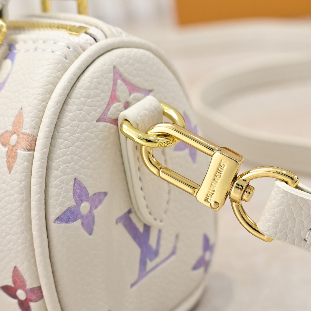 Louis Vuitton Nano Speedy Dream Beige 6.3-Inch M25591