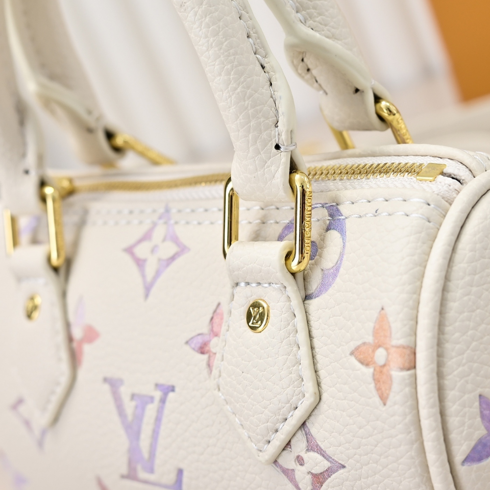 Louis Vuitton Nano Speedy Dream Beige 6.3-Inch M25591