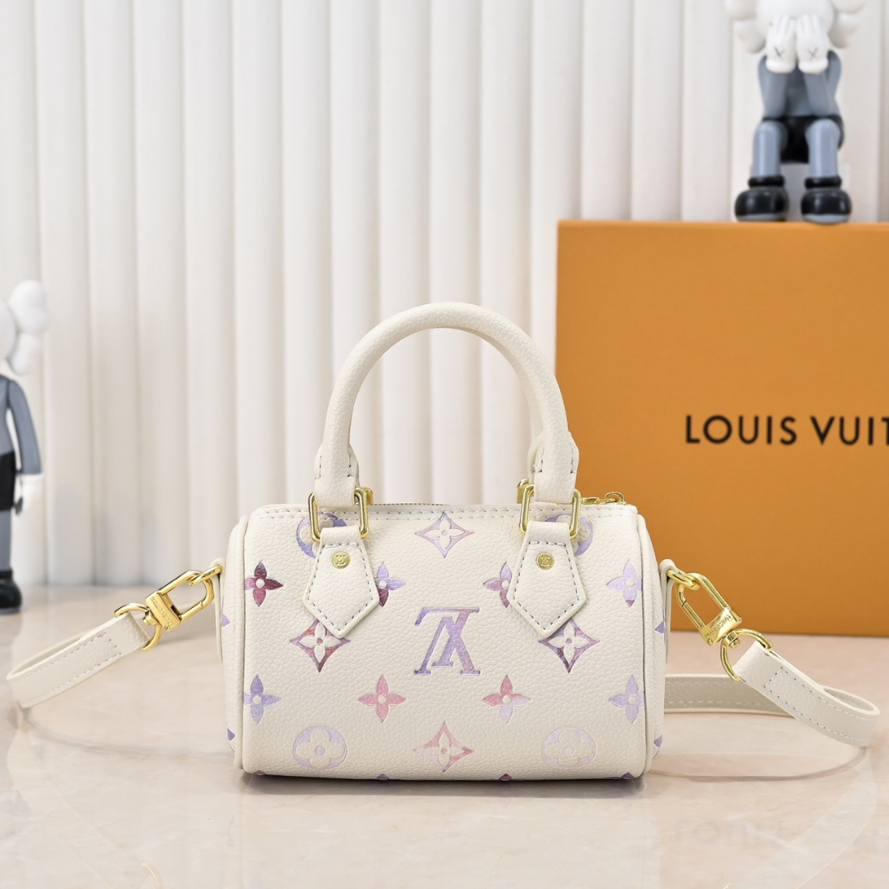 Louis Vuitton Nano Speedy Dream Beige 6.3-Inch M25591