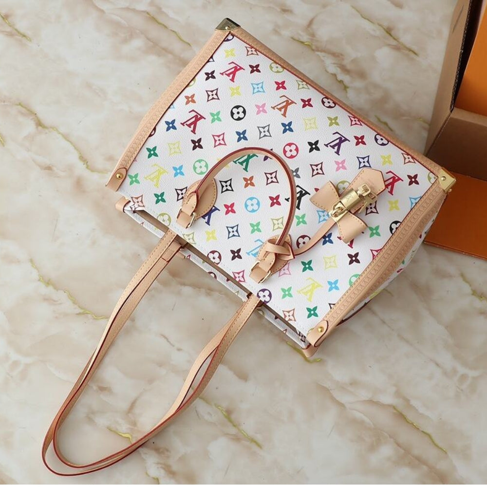 Louis Vuitton Lv X Tm Onthego MM White 13.8 Inches M13079