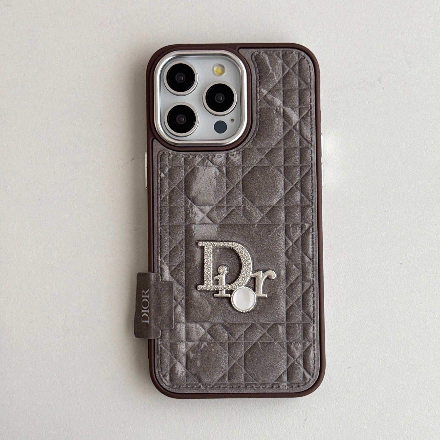 Serenityll™ 101607 iPhone Case – Dior-Inspired Luxury Design