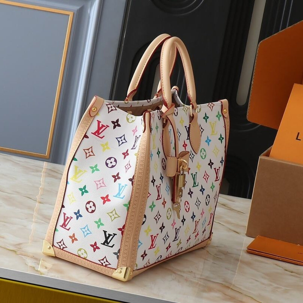 Louis Vuitton Lv X Tm Onthego MM White 13.8 Inches M13079