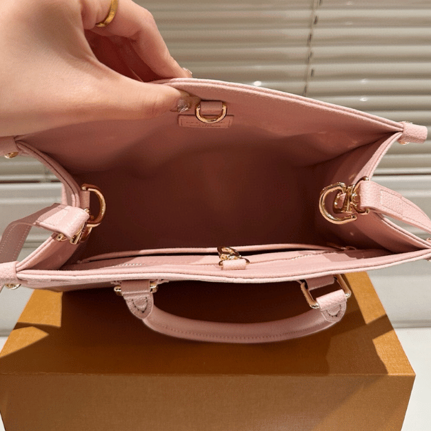 Louis Vuitton Onthego PM Pink Monogram 9.8 Inches