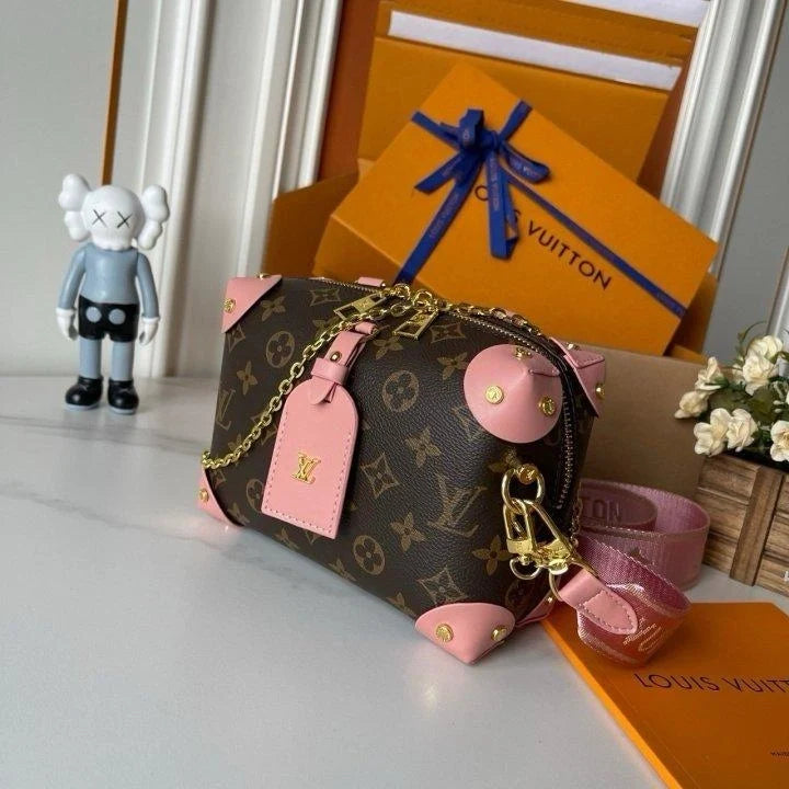 Louis Vuitton Soft Trunk Mini Monogram Pink, 7.9 in