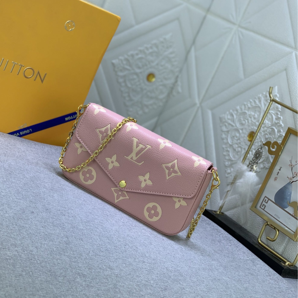 Louis Vuitton Félicie Pochette Rose Trianon Pink 8.3 Inches M81759