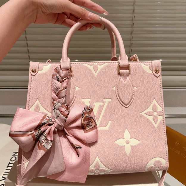 Louis Vuitton Onthego Small Blossom Pink Monogram 9.8 Inches