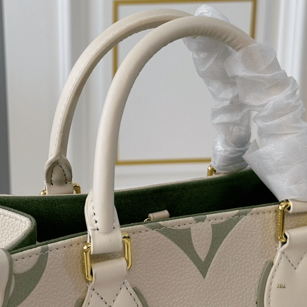Louis Vuitton Onthego Small Monogram Ivory Sage 9.8 Inches
