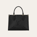 Louis Vuitton Onthego PM Black 9.8 Inches M45653
