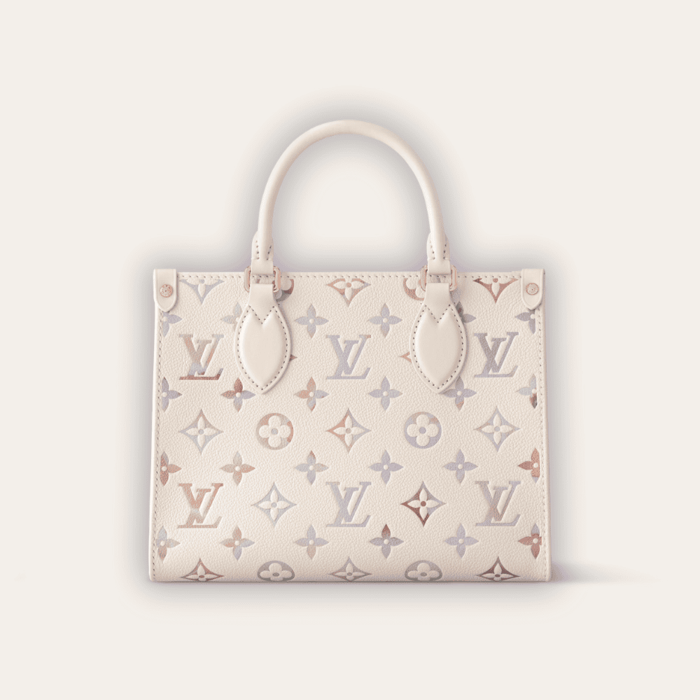 Louis Vuitton Onthego PM Cream 9.8 Inches M25770