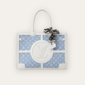 Louis Vuitton Onthego Tote Bag Light Blue / White 15.7 Inches
