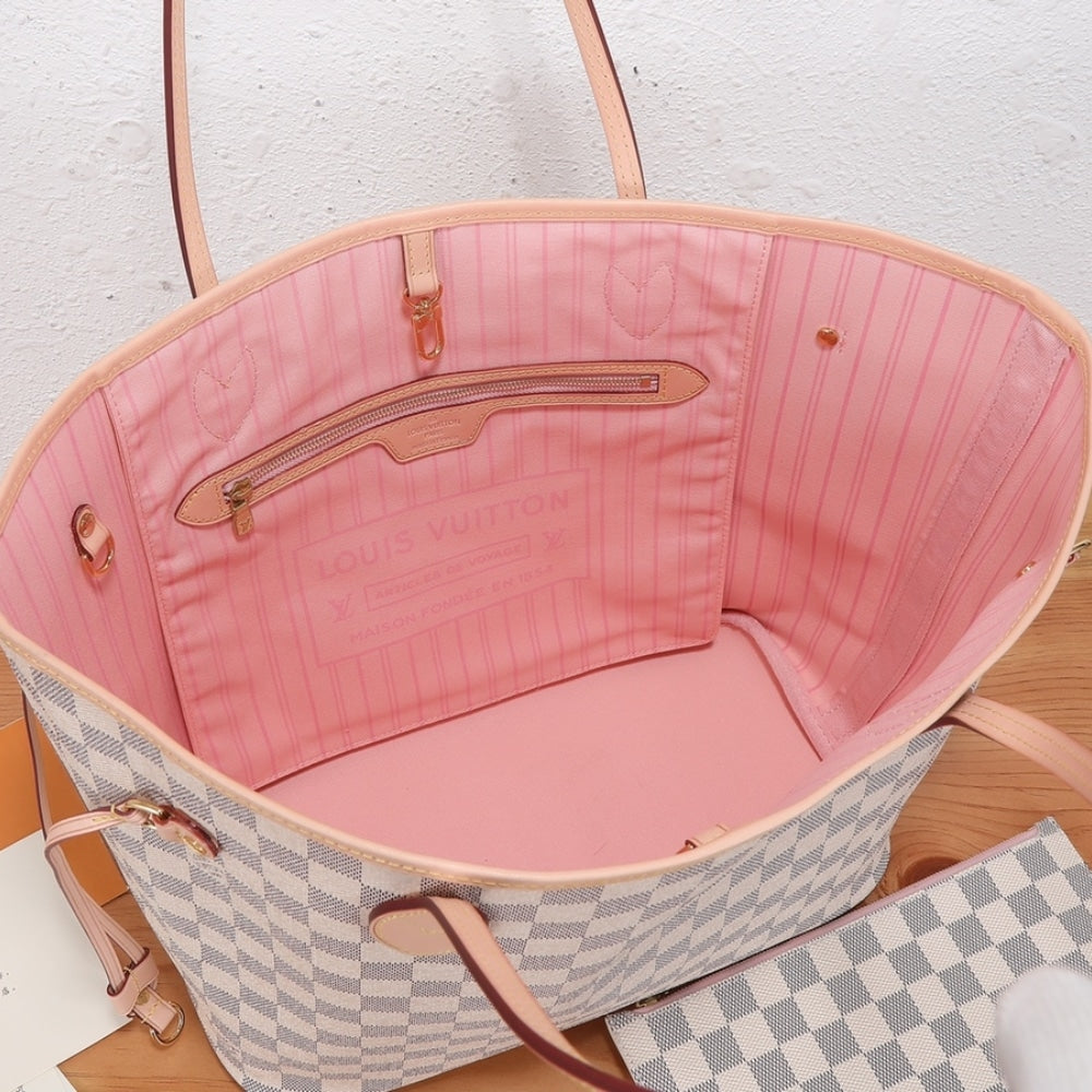 Louis Vuitton Neverfull MM Damier Azur 31cm N40603