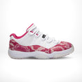 Air Jordan 11 Low Pink Snakeskin White