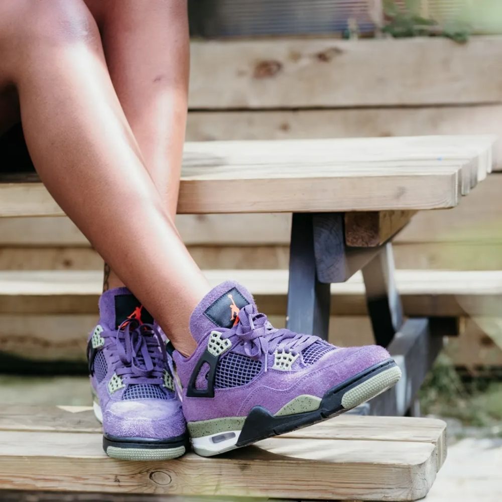 Air Jordan 4 Retro Canyon Purple