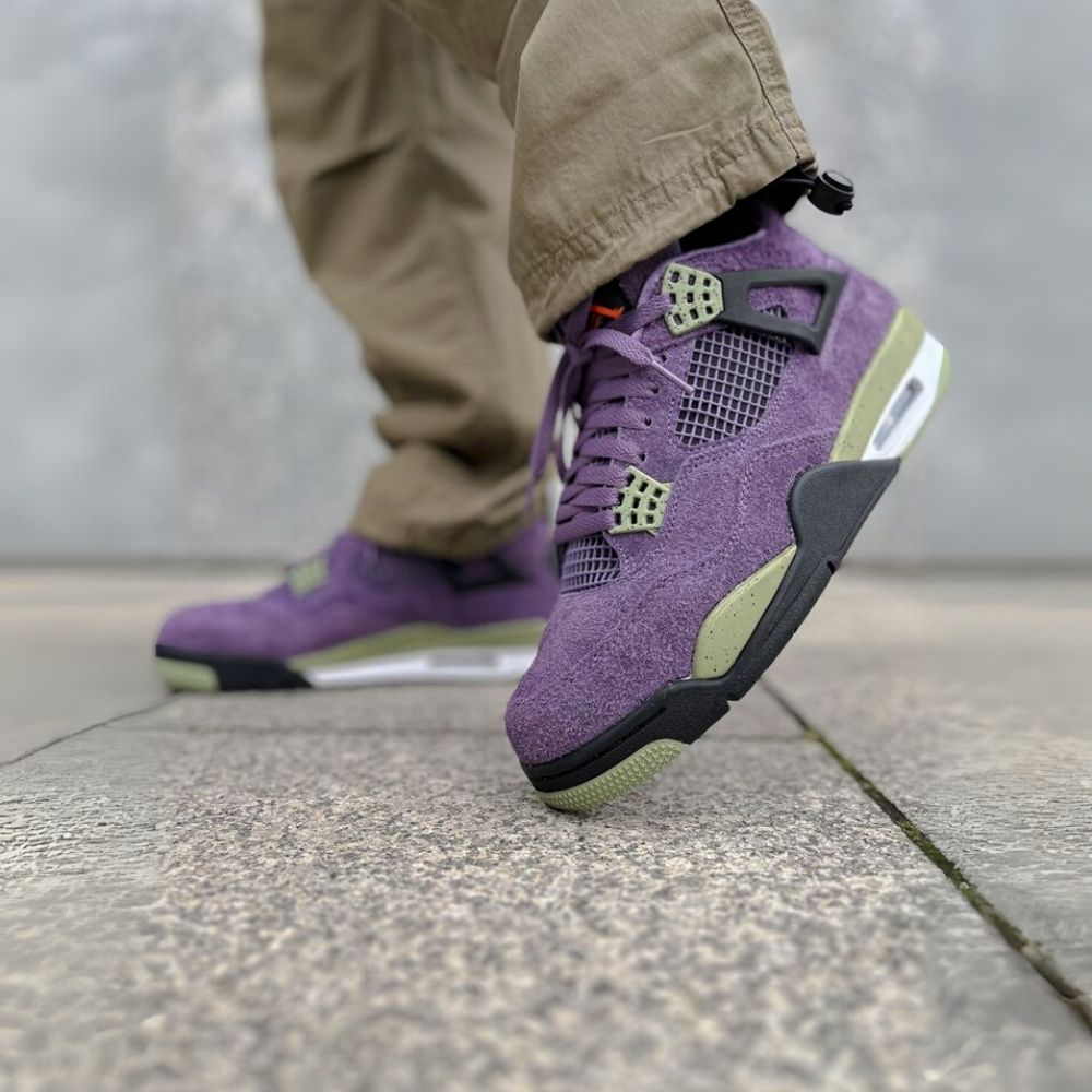 Air Jordan 4 Retro Canyon Purple