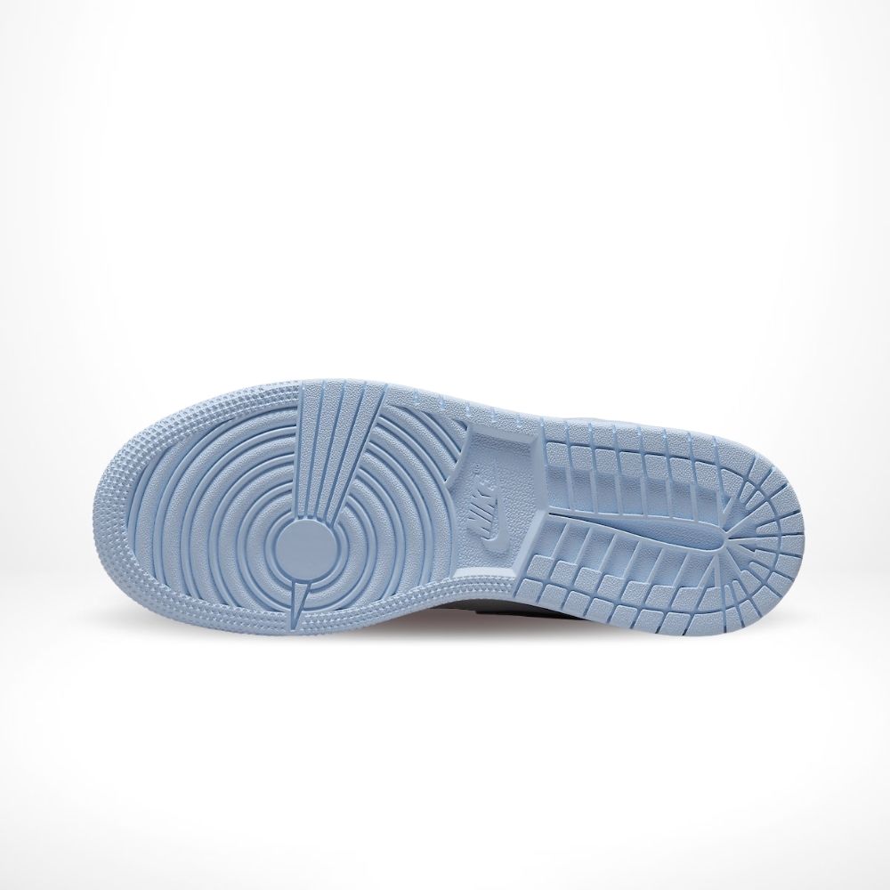 Air Jordan 1 Mid 'Ice Blue White' – 555112-401