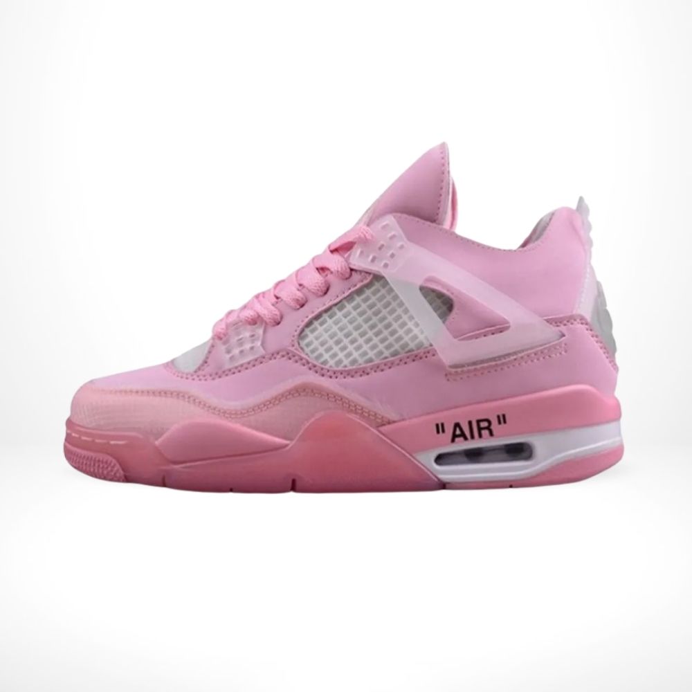 Air Jordan 4 x Off White Sail Pink
