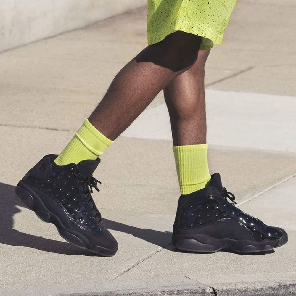 Air Jordan 13 Retro Cap and Gown Triple Black