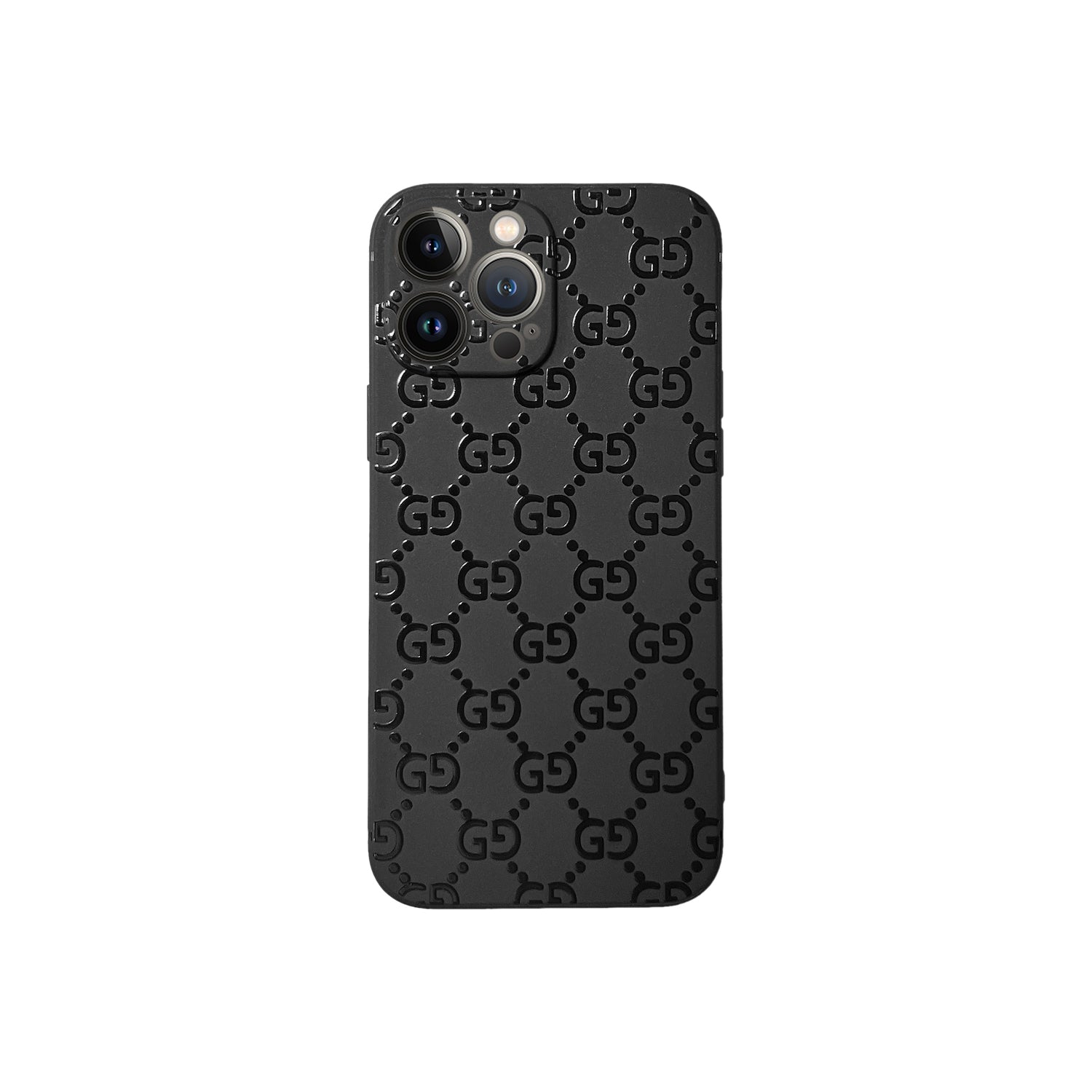 BLACK GG iPhone Case | Gucci-Inspired Luxury Protection