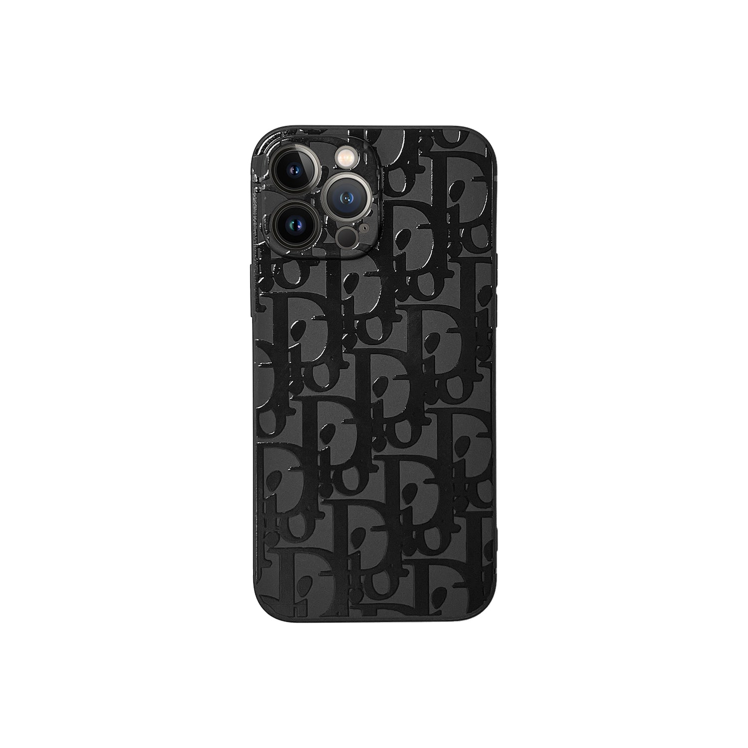 BLACK D Dior iPhone Case