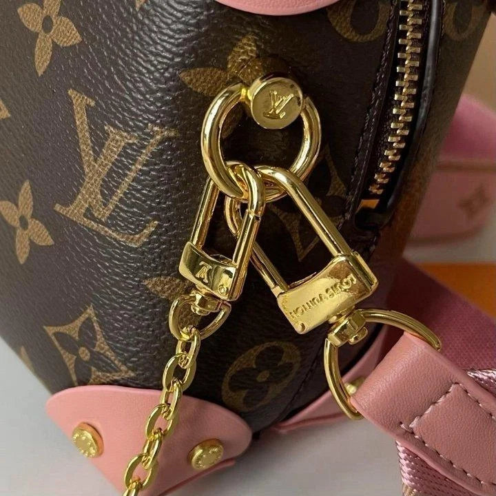 Louis Vuitton Soft Trunk Mini Monogram Pink, 7.9 in