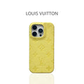 Louis Vuitton Yellow Luxury iPhone Case