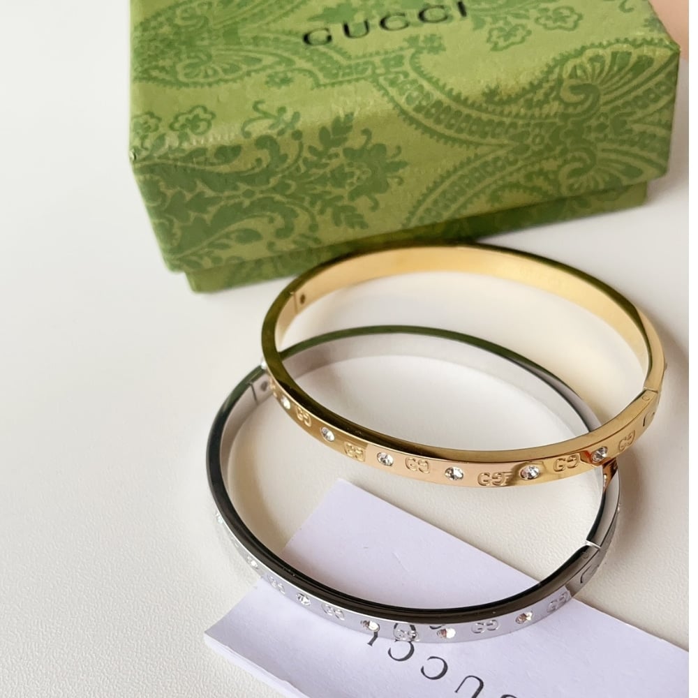 Gucci Gg Bracelet Silver 4Mm