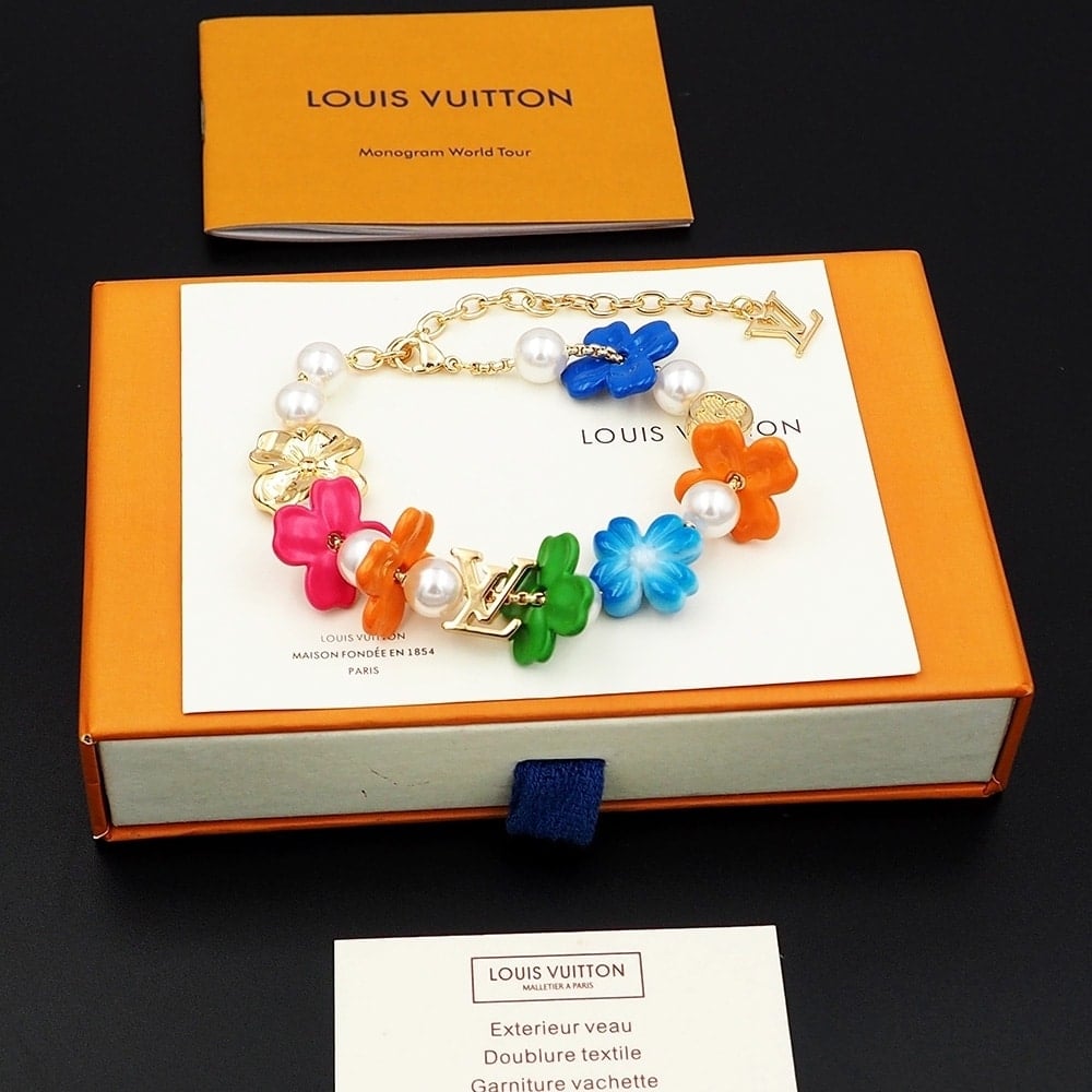 Louis Vuitton Lv Surfin鈥�Flower Bracelet M1603A