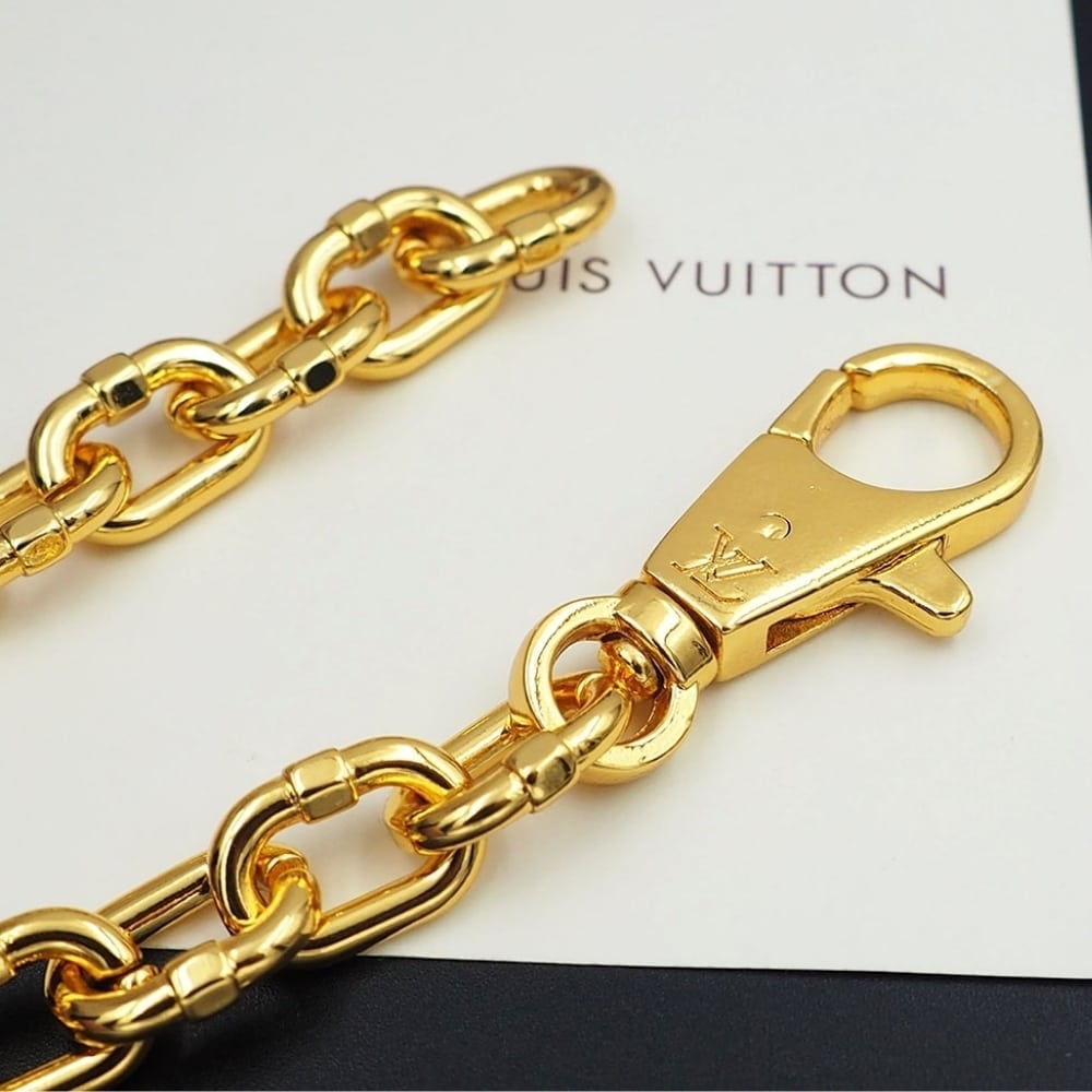 Louis Vuitton Chain Bracelet Gold