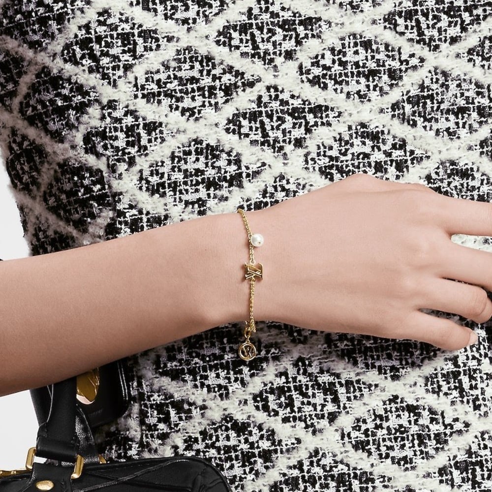 Louis Vuitton Lv Iconic Louisa Bracelet M1450A