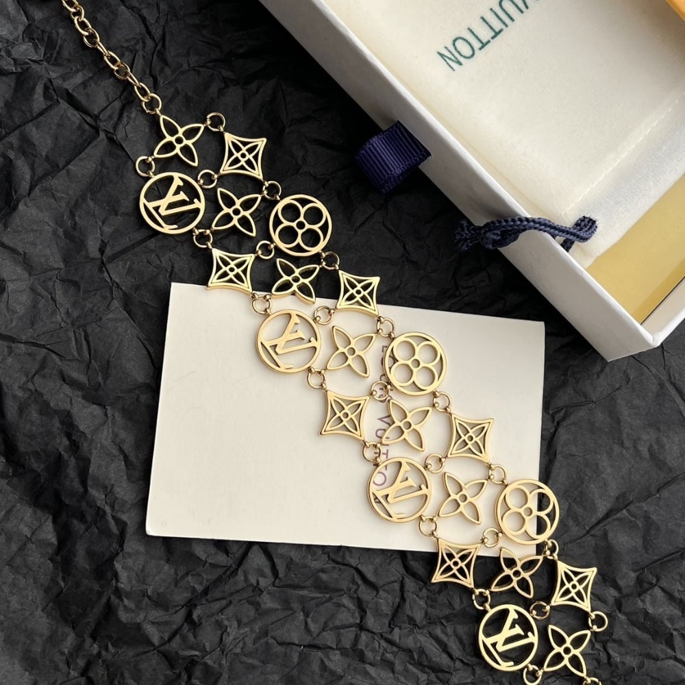 Louis Vuitton Lv Lace Bracelet M1631A