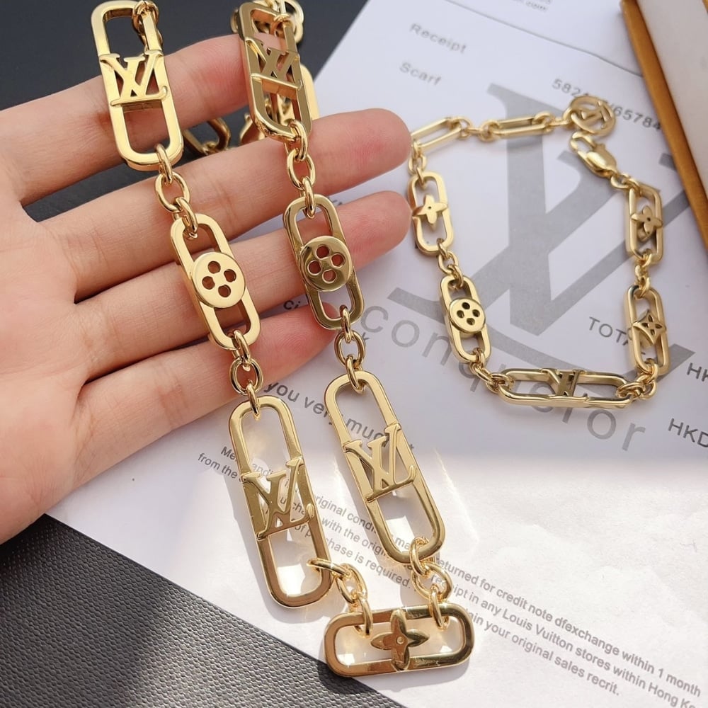 Louis Vuitton My Lv Chain Necklace M01123