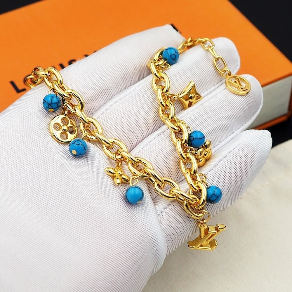 Louis Vuitton My Lv Pearl Bracelet M1124A