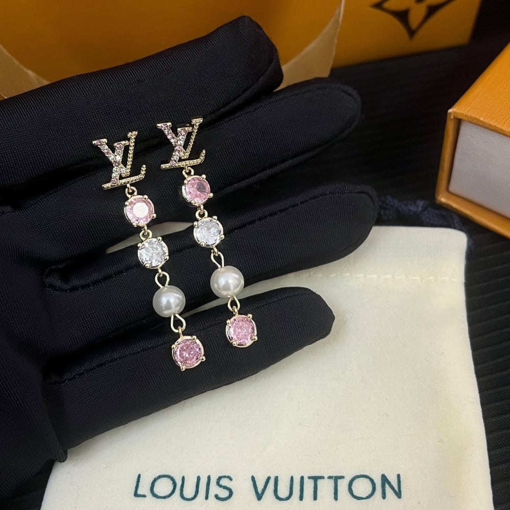 Louis Vuitton Lv Iconic Tresor Earrings M01510