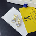 Louis Vuitton Iconic Heart Earrings Gold M02385