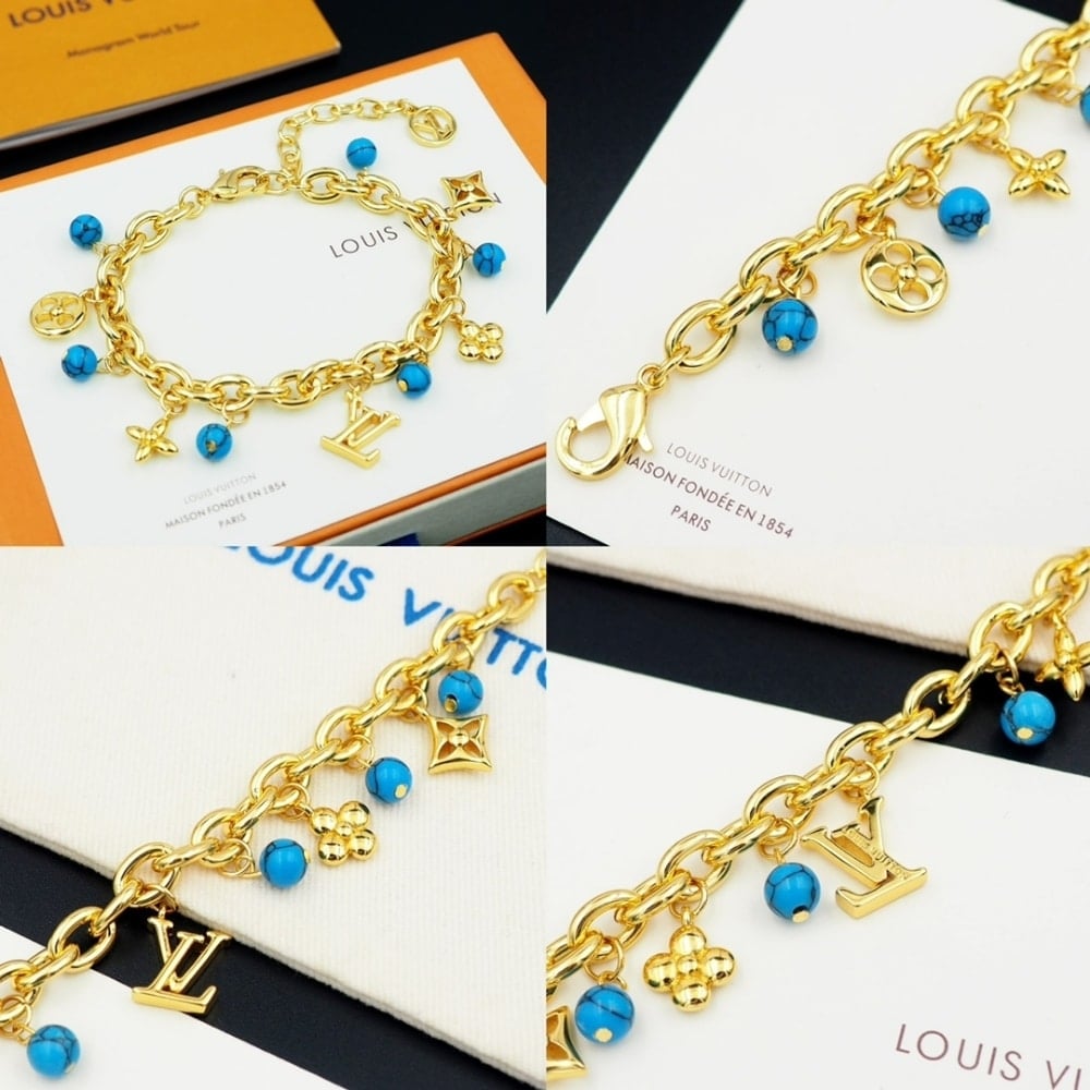Louis Vuitton My Lv Pearl Bracelet M1124A