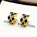 Louis Vuitton Lv Malletage Earrings Gold M01685