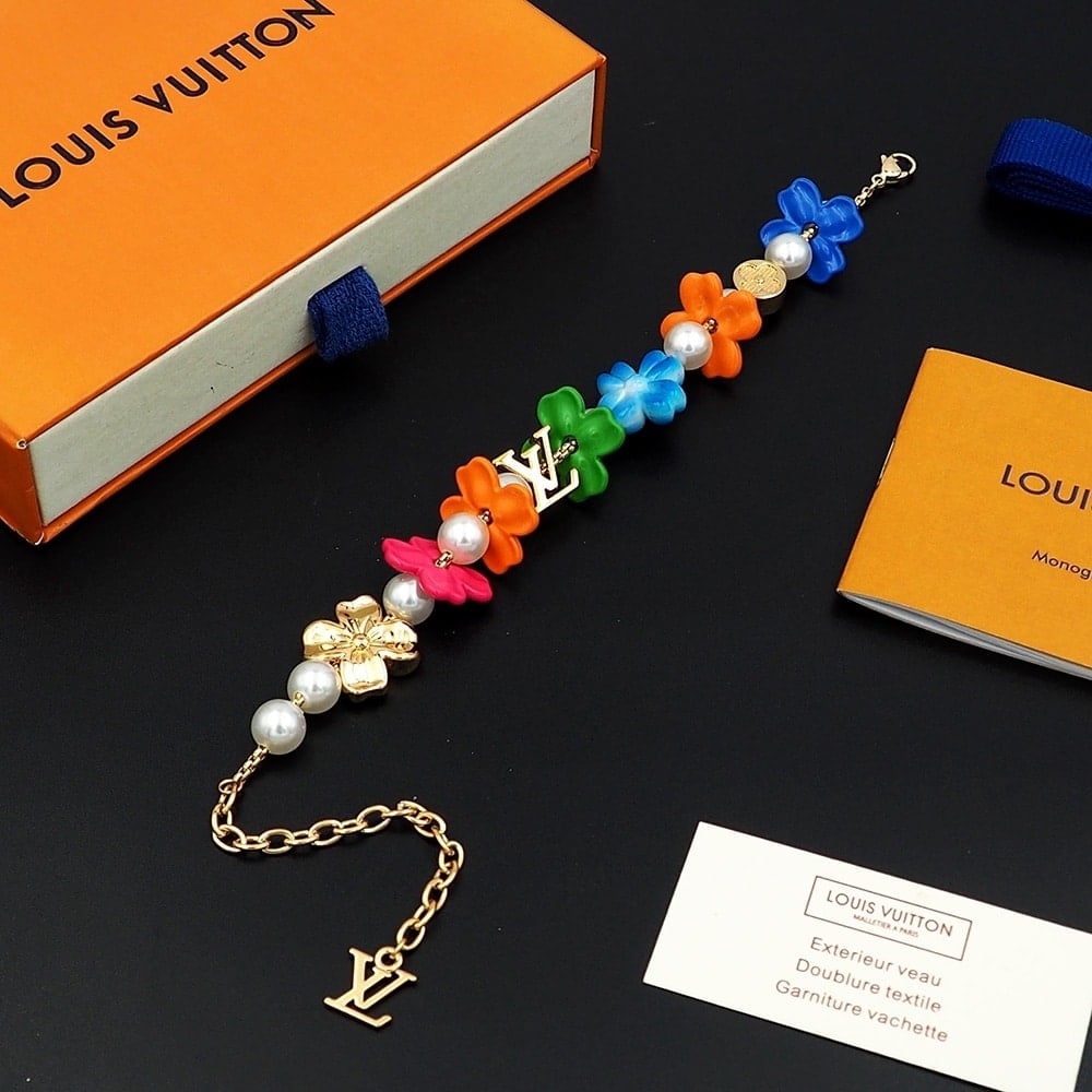 Louis Vuitton Lv Surfin鈥�Flower Bracelet M1603A