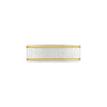 Gucci Icon Ring With Yellow Gold Interlocking G White