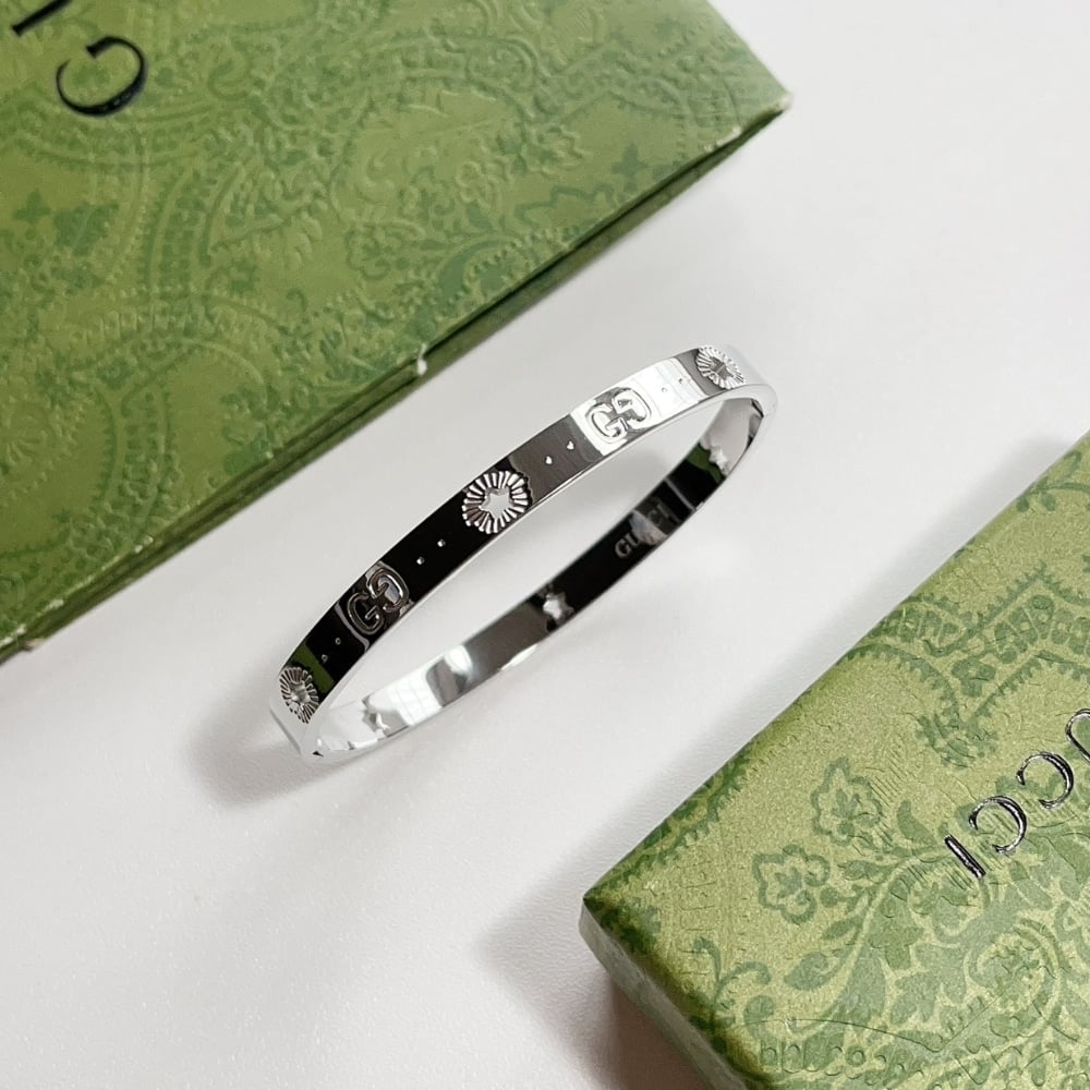 Gucci Gg Bracelet Silver 6Mm