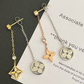 Louis Vuitton Idylle Blossom Long Earrings 3 Golds And Diamonds