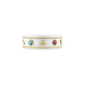 Gucci Icon Ring With Gemstones White