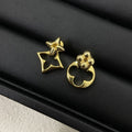 Louis Vuitton Lv Flowergram Earrings Gold M00770