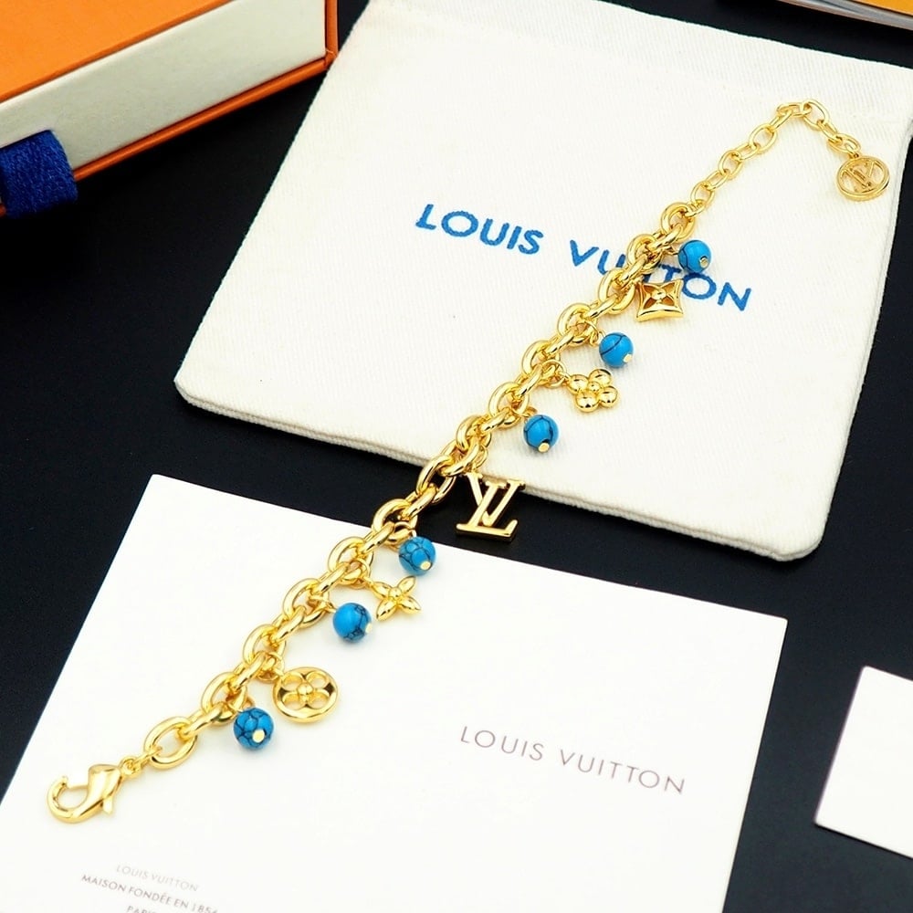 Louis Vuitton My Lv Pearl Bracelet M1124A