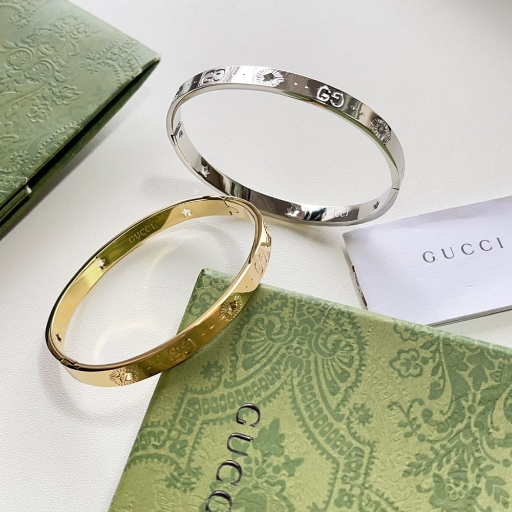Gucci Gg Bracelet Gold 6Mm