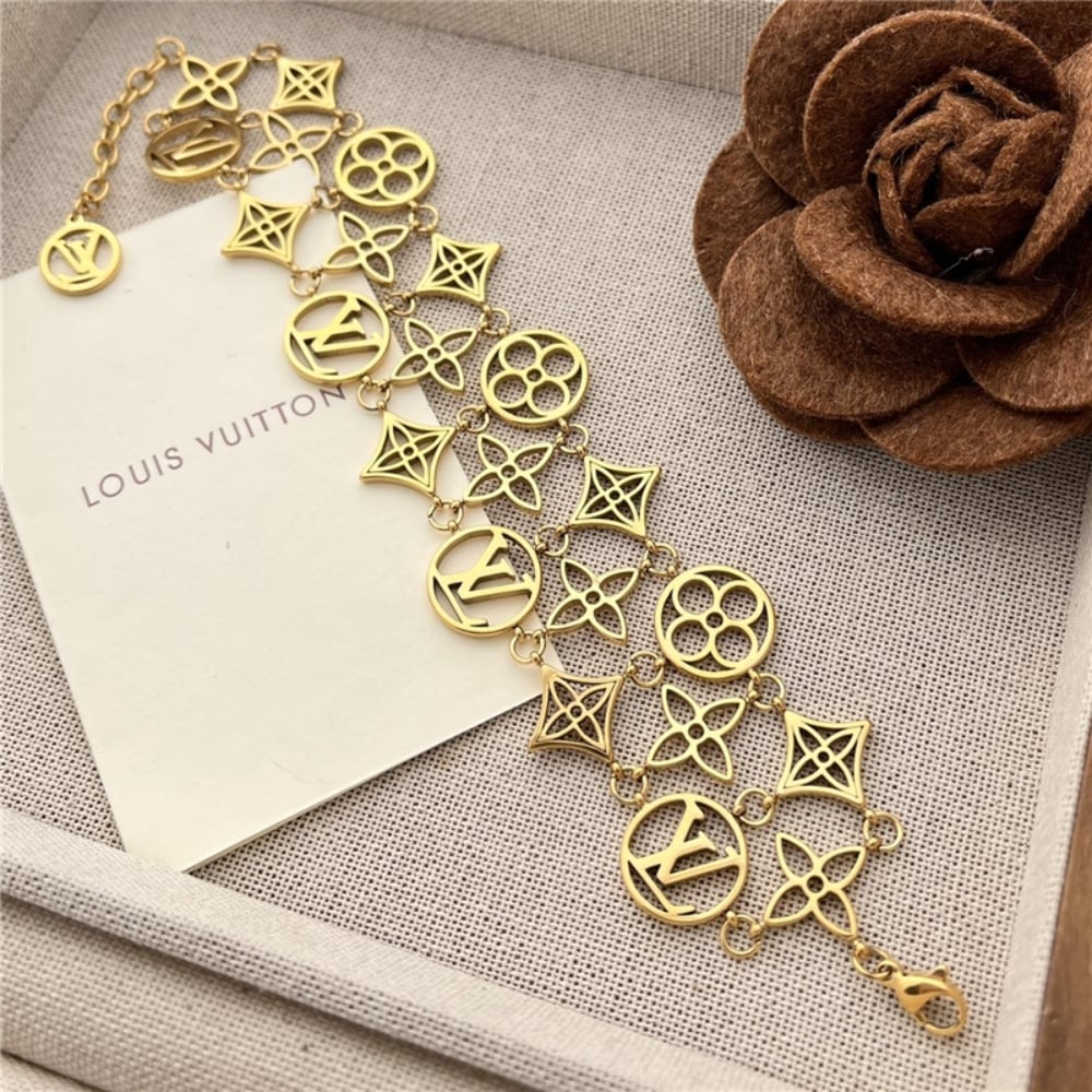 Louis Vuitton Lv Lace Bracelet M1631A