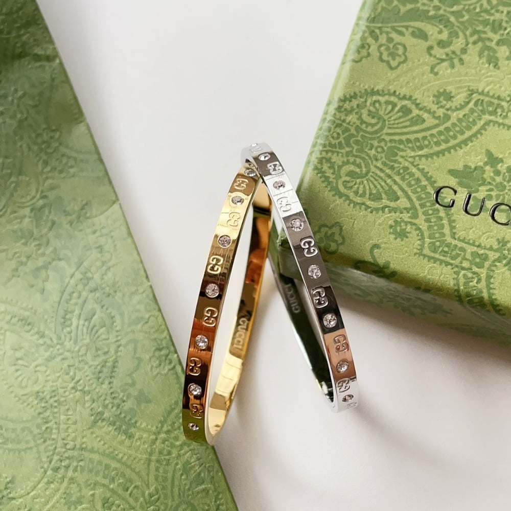 Gucci Gg Bracelet Gold 4Mm
