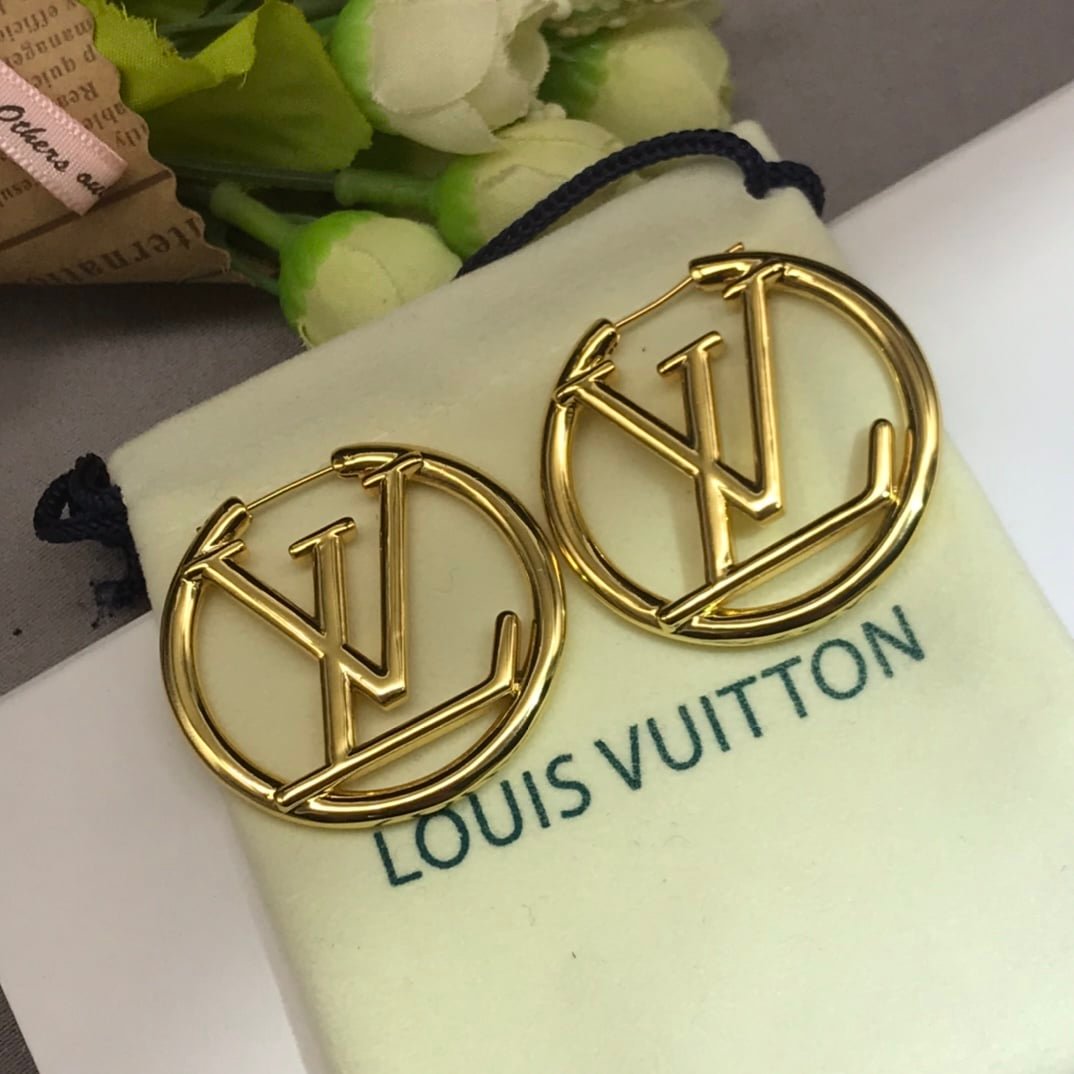 Louis Vuitton Louise Hoop Earrings M64288